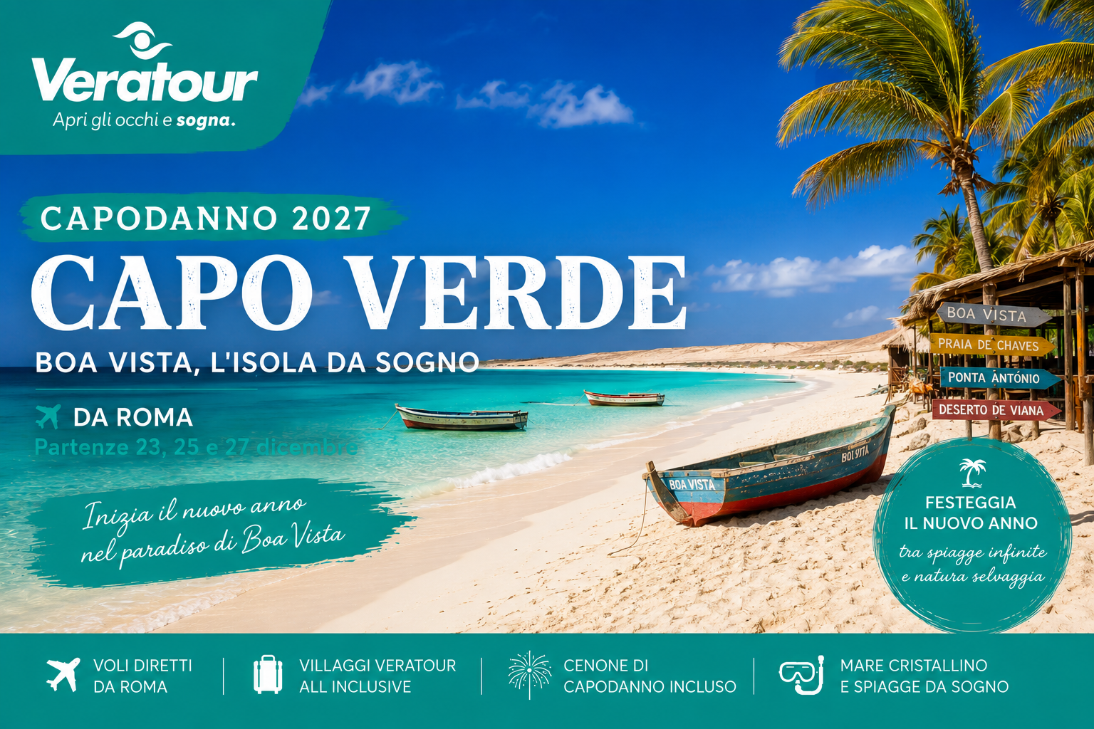 Offerte Natale e Capodanno a Capo Verde con Veratour