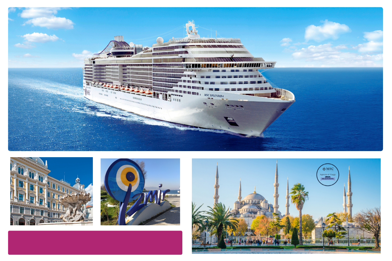 Offerta Offerta Crociera MSC Splendida da Trieste 9 Notti Estate 2027