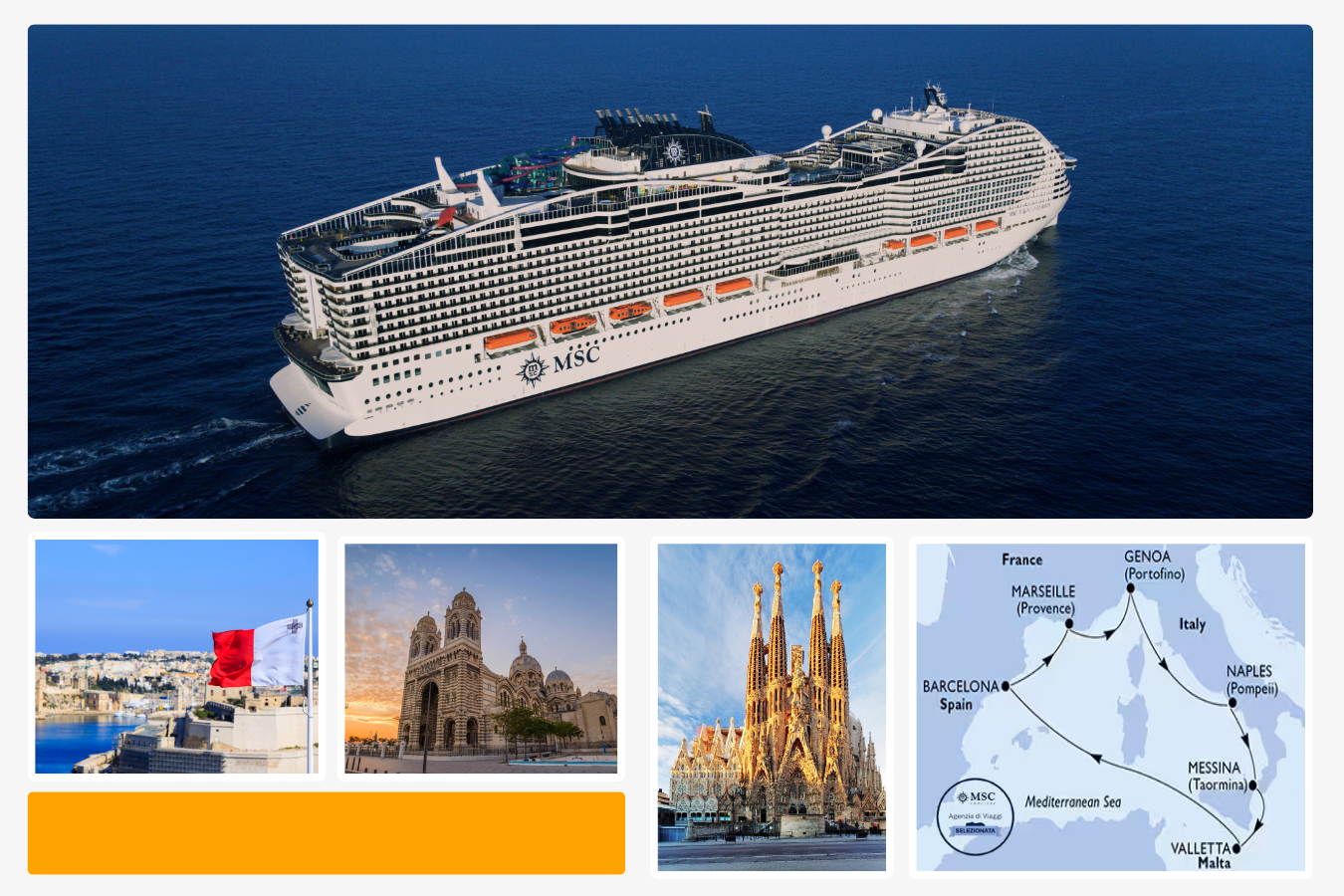 Offerta Crociera MSC World Europa inverno 2025/26: vivi il Mediterraneo più spettacolare da Genova