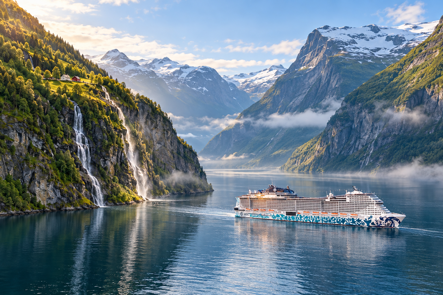 Offerta MSC Euribia fiordi da Kiel crociera 7 notti estate 2027