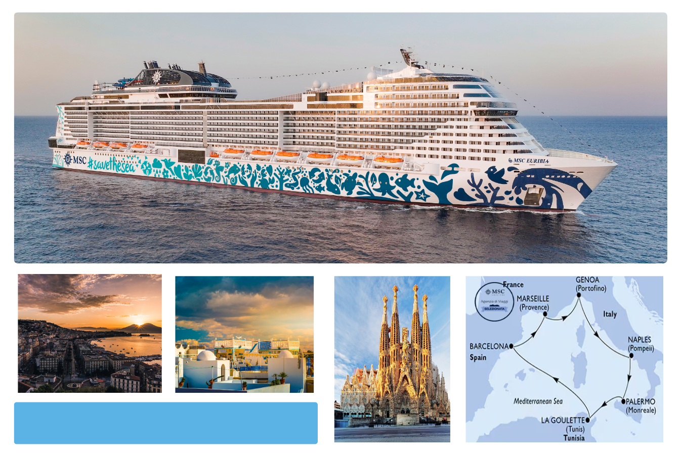 Offerta Crociera MSC Euribia da Napoli 7 Pearls Inverno 2026/2027
