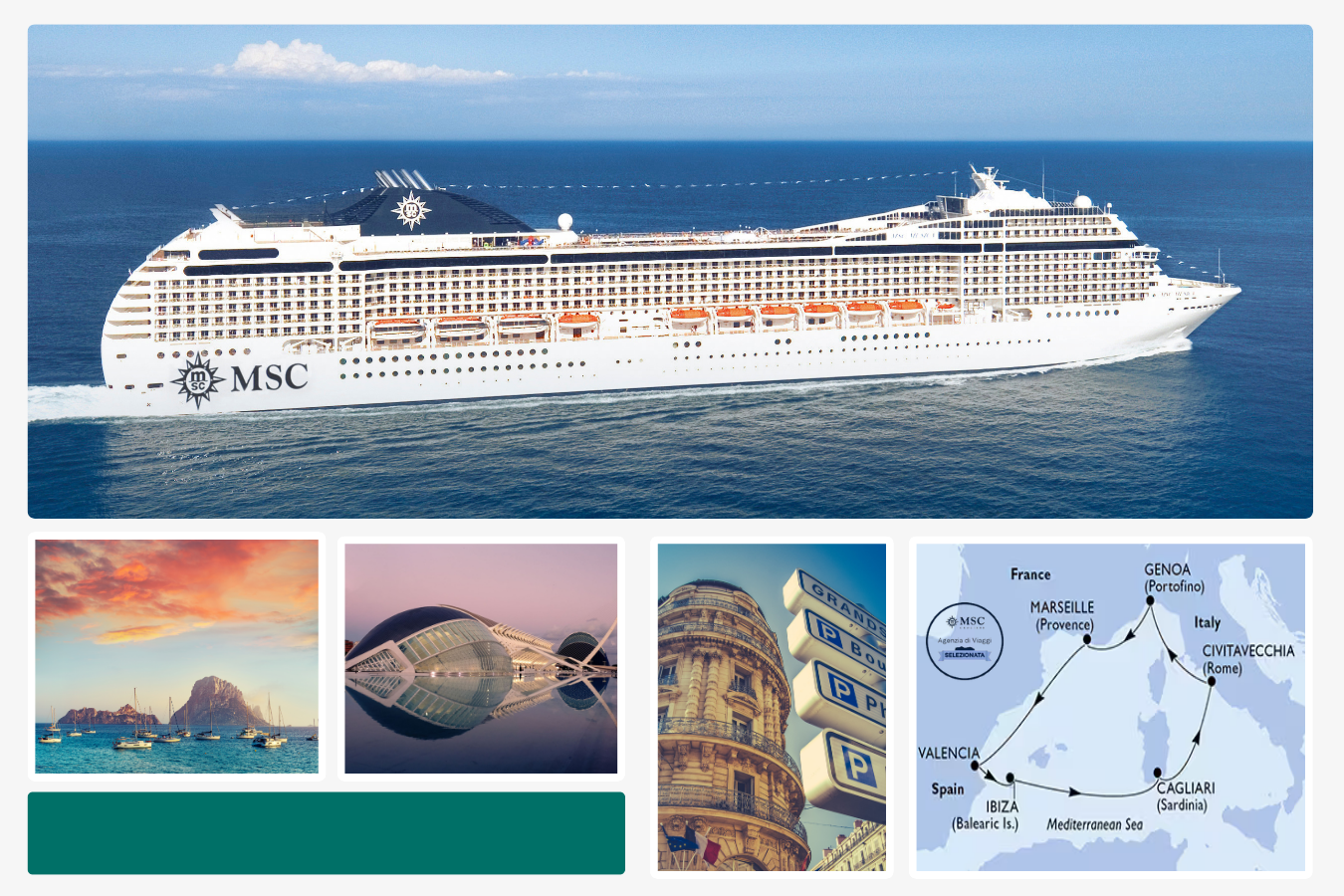 Offerta MSC Musica da Civitavecchia: Crociera Mediterraneo Occidentale Estate 2026