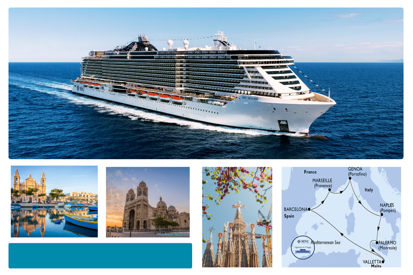 Offerta Crociera MSC Seaview da Genova 7 Notti Estate 2027